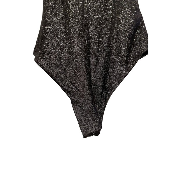 NWOT DIXXON WOMEN'S SUPREME ONE PIECE SWIMSUIT - SILVER SPARKLE, size XS - Picture 7 of 13